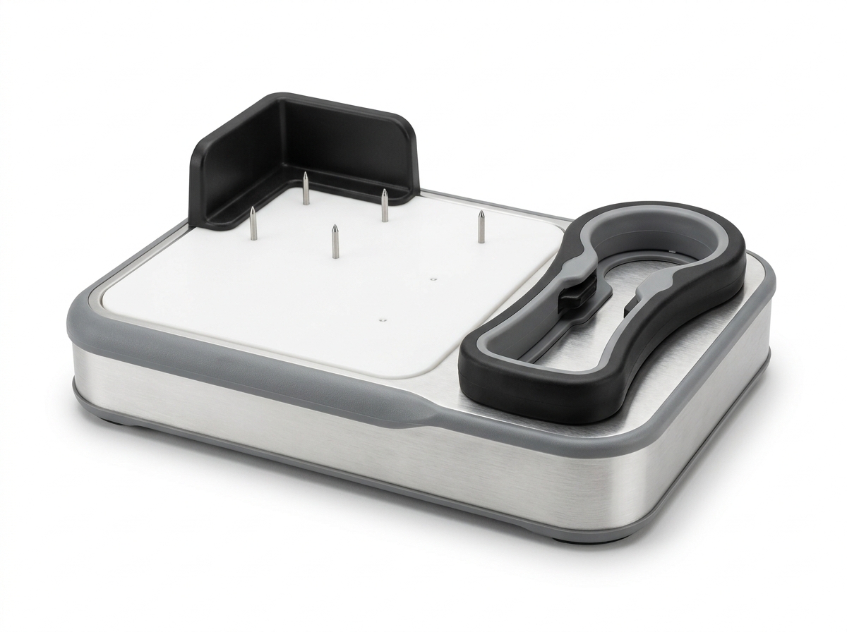 Adaptive kitchen aids (jar opener, one-hand board)