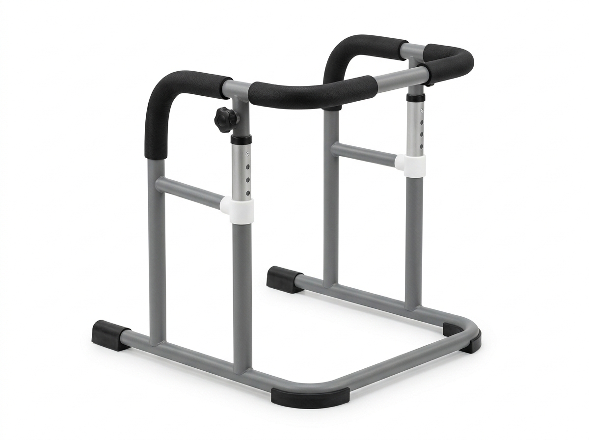 Couch / chair stand-assist rail