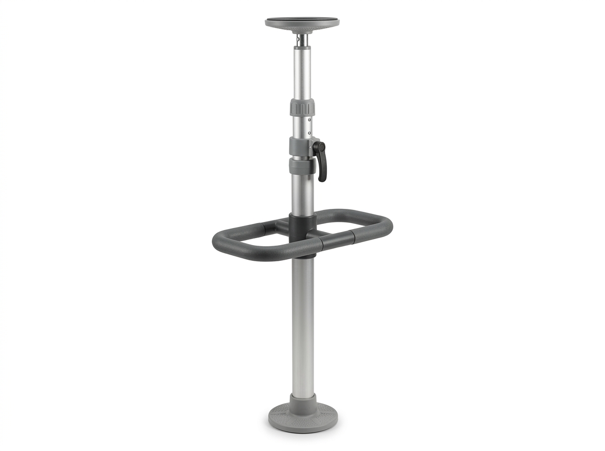 Floor-to-ceiling transfer pole