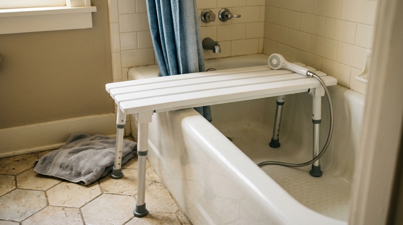 How to Use a Shower Transfer Bench Safely