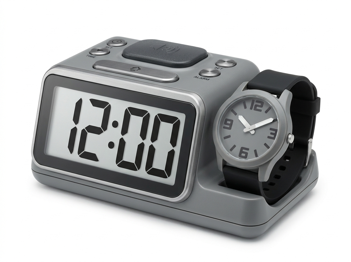 Large-print / talking clock & watch