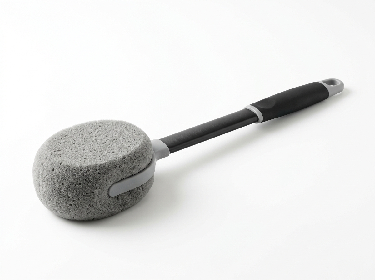 Long-handled sponge and bath brush