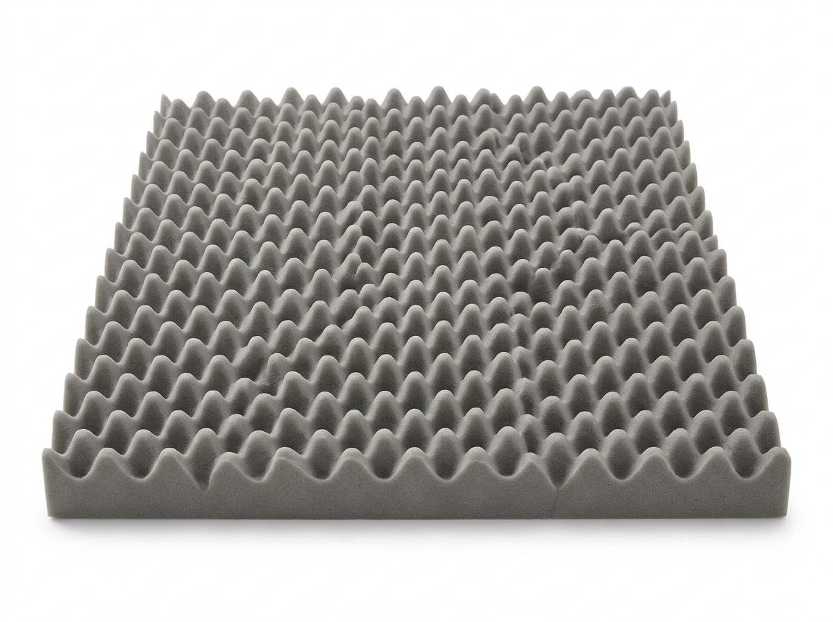 Egg crate foam mattress overlay