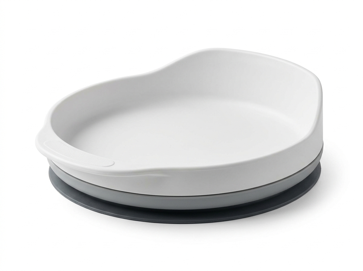 Non-slip scoop plates & bowls